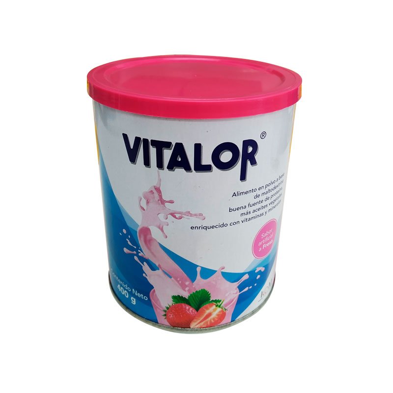 Vitalor Vitaminas Fresa 400 Gr Droguerías Farmacenter MBO